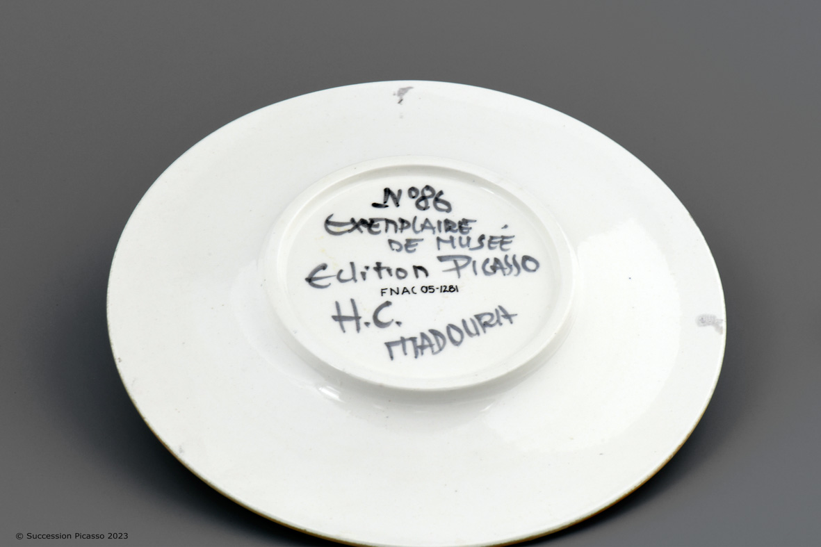 Assiette Oiseau n° 86_1
